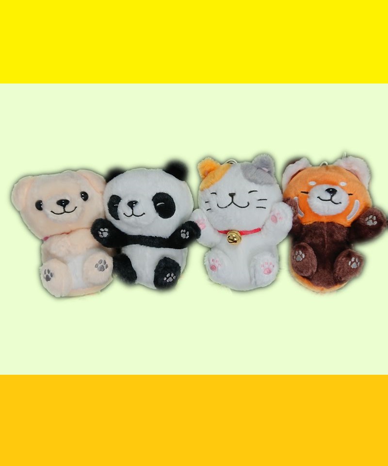 日版動物睡覺隊 (一組4pcs) 4吋