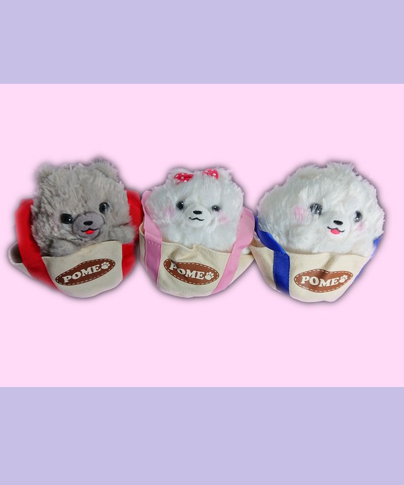 日版袋子狗 (一組3pcs) 4吋