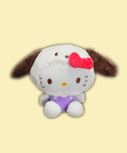 HELLO KITTY 棕耳狗-大耳狗 6吋